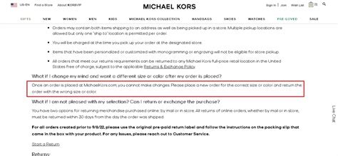 klantenservice michael kors|michael kors cancel order.